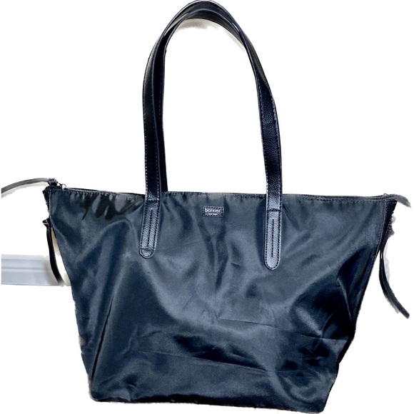 Tote BOTKIER NEW YORK Nylon Black Roomy Tote Bag With Side Zippers - Picture 11 of 16